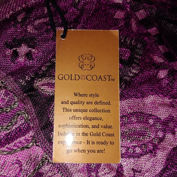 NWT Gold Coast shaw and / or scarf - Picture 3 of 6